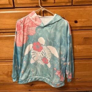 Blue Hawaiian Sweater